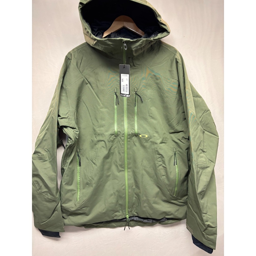 Oakley Kendall RC Shell 2.0 Jacket Mens Dark Brush Slim Fit Waterproof 2XL NWT